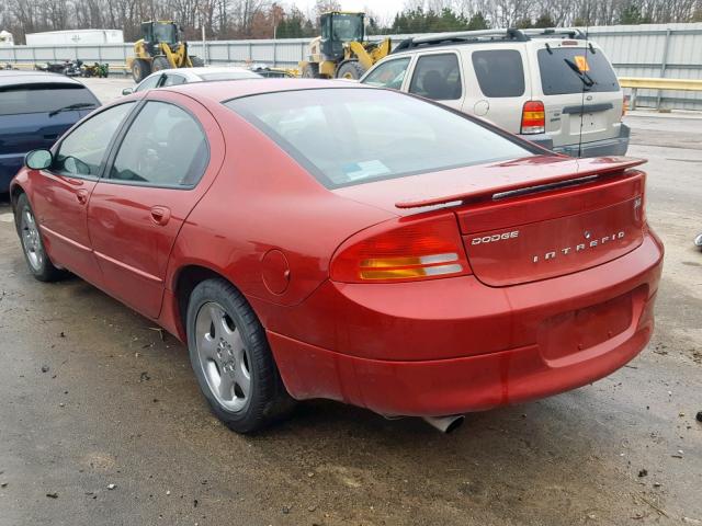 2B3HD76G82H190764 - 2002 DODGE INTREPID R RED photo 3