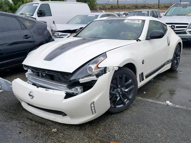 JN1AZ4EH9KM422363 - 2019 NISSAN 370Z BASE WHITE photo 2