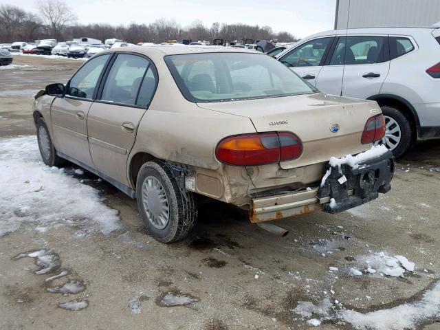 1G1ND52F74M526951 - 2004 CHEVROLET CLASSIC GOLD photo 3