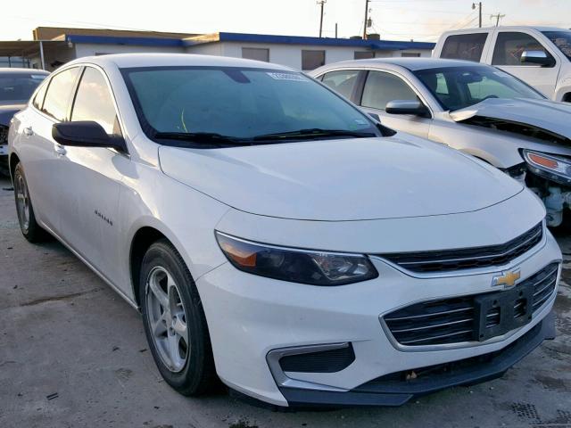 1G1ZB5ST6HF157247 - 2017 CHEVROLET MALIBU LS Ağ foto 1
