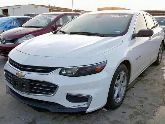 1G1ZB5ST6HF157247 - 2017 CHEVROLET MALIBU LS Ağ foto 2