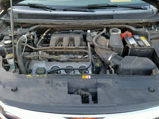 1FMDK07W88GA12126 - 2008 FORD TAURUS X E BLACK photo 7