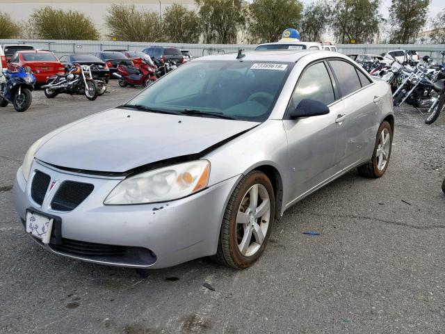 1G2ZH57N984211432 - 2008 PONTIAC G6 GT SILVER photo 2