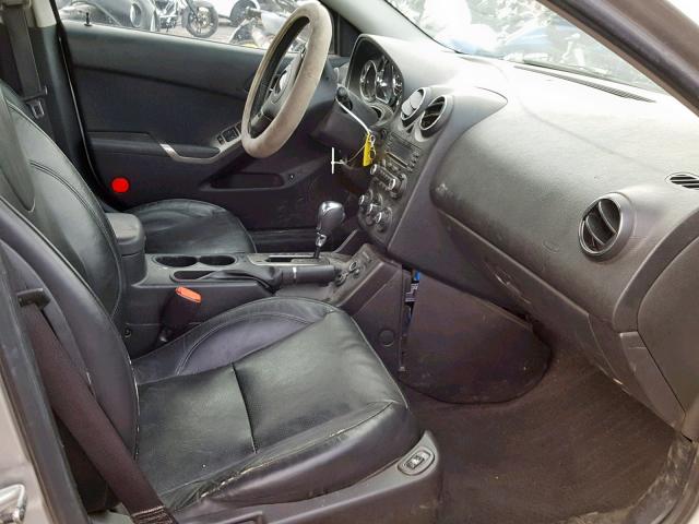 1G2ZH57N984211432 - 2008 PONTIAC G6 GT SILVER photo 5