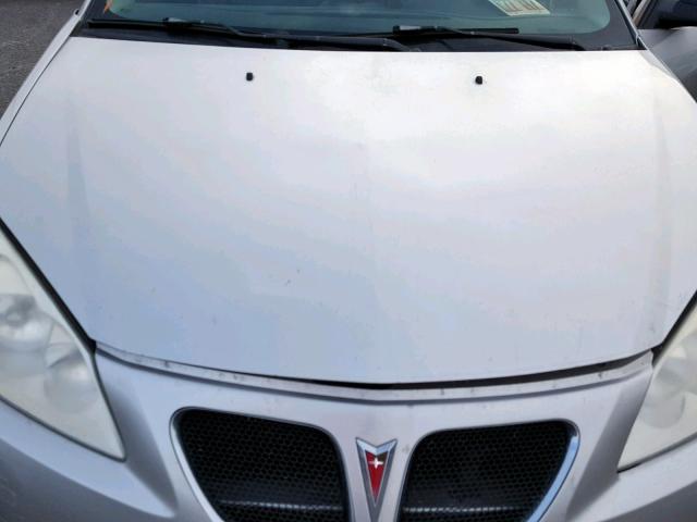 1G2ZH57N984211432 - 2008 PONTIAC G6 GT SILVER photo 7