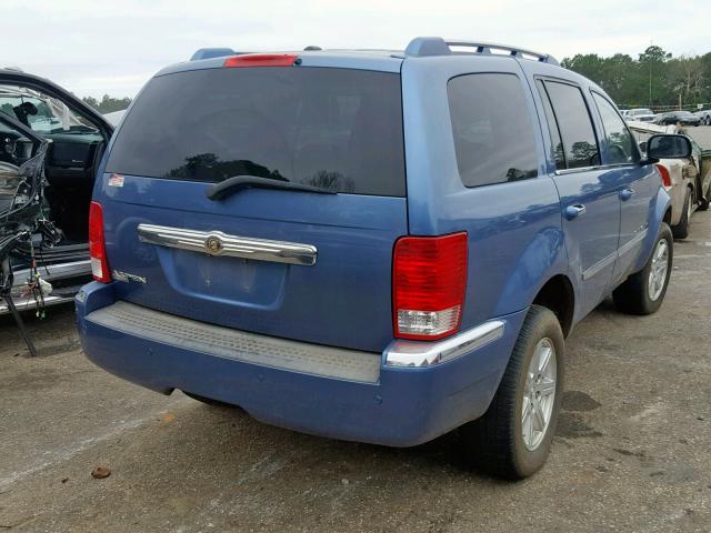 1A8HW58N68F146905 - 2008 CHRYSLER ASPEN LIMI BLUE photo 4