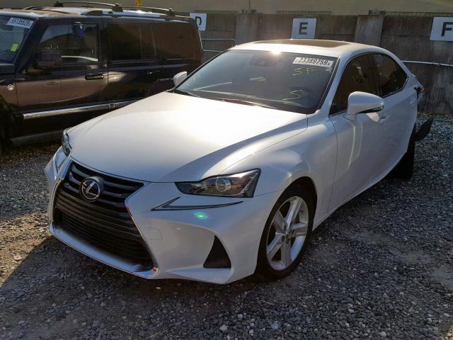 JTHBA1D21H5059126 - 2017 LEXUS IS 200T WHITE photo 2