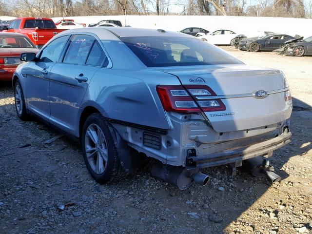 1FAHP2E91DG235799 - 2013 FORD TAURUS SEL GRAY photo 3