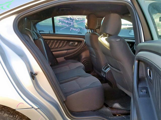 1FAHP2E91DG235799 - 2013 FORD TAURUS SEL GRAY photo 6