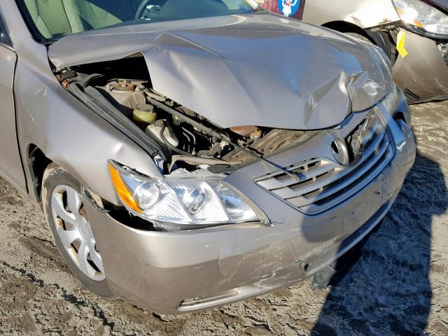 4T1BE46K77U527557 - 2007 TOYOTA CAMRY NEW TAN photo 9