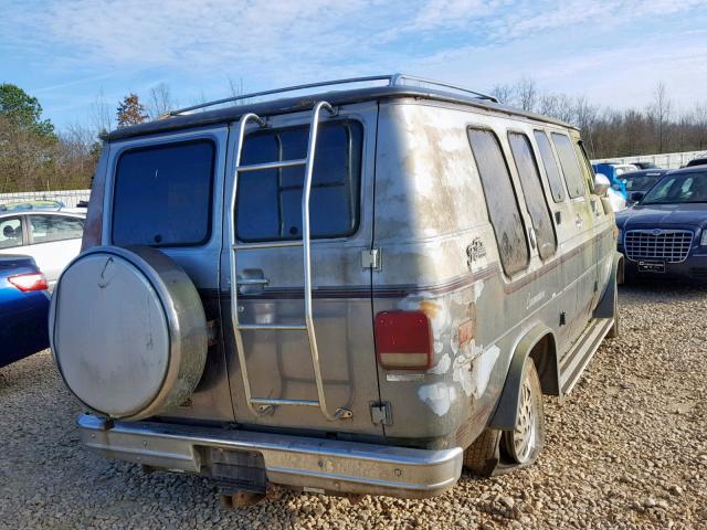 1GBEG25K1H7113180 - 1987 CHEVROLET SPORTVAN / SILVER photo 4