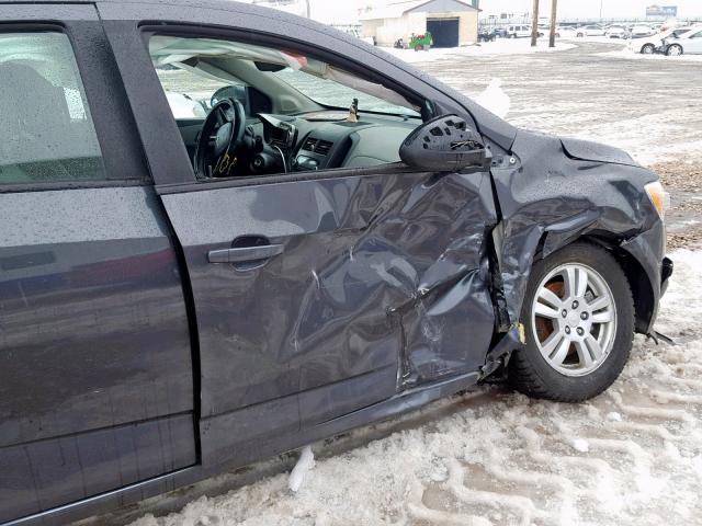 1G1JB5SH9C4210536 - 2012 CHEVROLET SONIC LS 黑色 照片 9