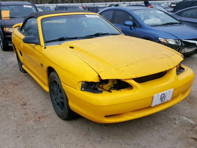 1FALP45T8RF194196 - 1994 FORD MUSTANG GT YELLOW photo 1