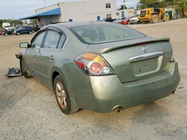 1N4BL21E67N442130 - 2007 NISSAN ALTIMA 3.5 GREEN photo 3