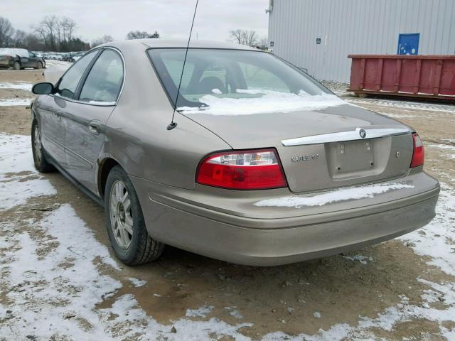 1MEFM502X5A631545 - 2005 MERCURY SABLE GS BEIGE photo 3