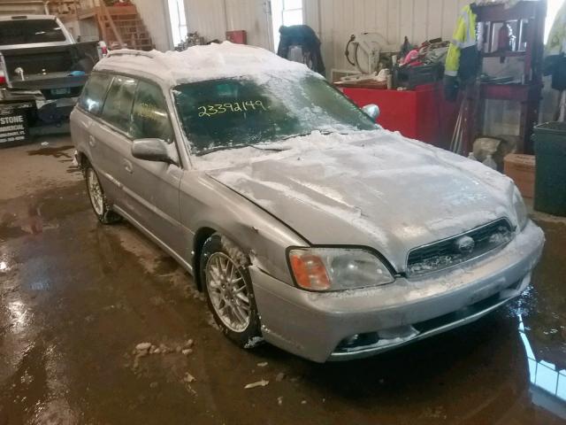 4S3BH635736307808 - 2003 SUBARU LEGACY L SILVER photo 1