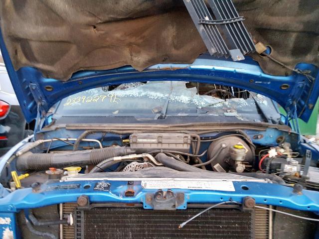 1B7KF23ZXXJ501415 - 1999 DODGE RAM 2500 BLUE photo 7