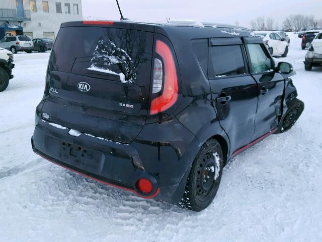 KNDJX3A50F7155448 - 2015 KIA SOUL ! BLACK photo 4