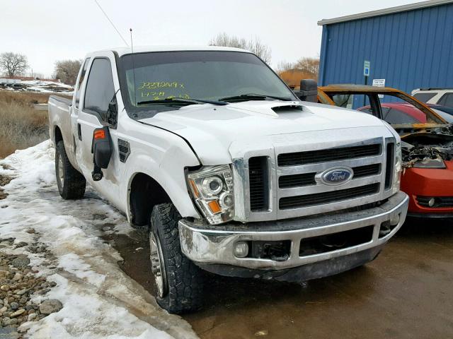 1FTWX31Y38EA23816 - 2008 FORD F350 SRW S WHITE photo 1