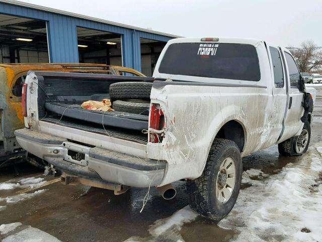 1FTWX31Y38EA23816 - 2008 FORD F350 SRW S WHITE photo 4