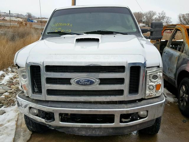 1FTWX31Y38EA23816 - 2008 FORD F350 SRW S WHITE photo 7