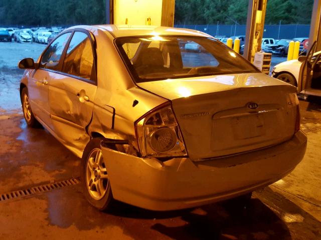 KNAFE121355194005 - 2005 KIA NEW SPECTR 银色 照片 3