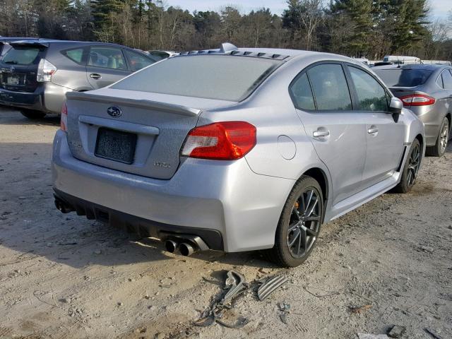 JF1VA1C65J9824412 - 2018 SUBARU WRX PREMIU SILVER photo 4