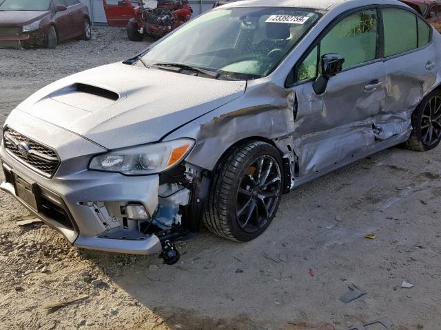 JF1VA1C65J9824412 - 2018 SUBARU WRX PREMIU SILVER photo 9