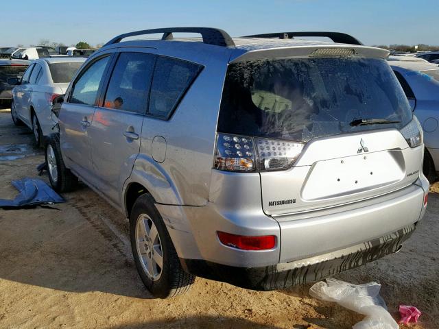 JA4LS21W99Z013239 - 2009 MITSUBISHI OUTLANDER SILVER photo 3