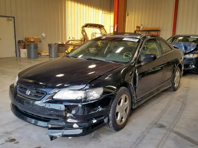 1HGCG2252XA011620 - 1999 HONDA ACCORD EX BLACK photo 2