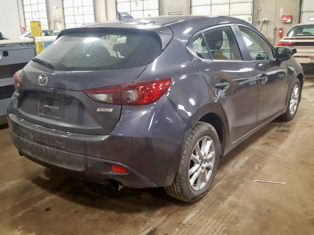 3MZBM1M78GM269636 - 2016 MAZDA 3 TOURING GRAY photo 4