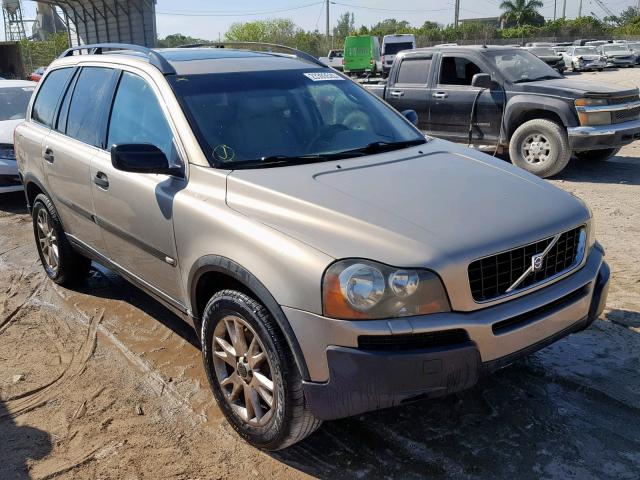 YV1CY59H841129304 - 2004 VOLVO XC90 GOLD photo 1