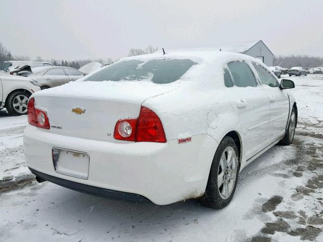 1G1ZH57B694159348 - 2009 CHEVROLET MALIBU 1LT WHITE photo 4