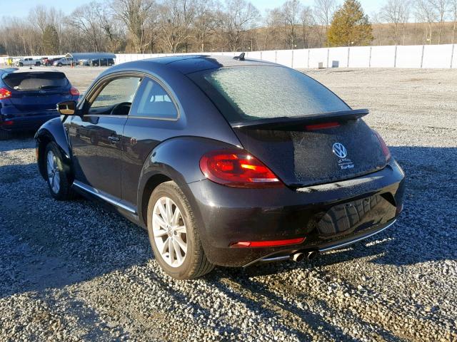 3VWJ17AT3HM628899 - 2017 VOLKSWAGEN BEETLE SE BLACK photo 3