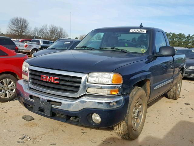 3GTEC14Z36G245343 - 2006 GMC NEW SIERRA BLUE photo 2