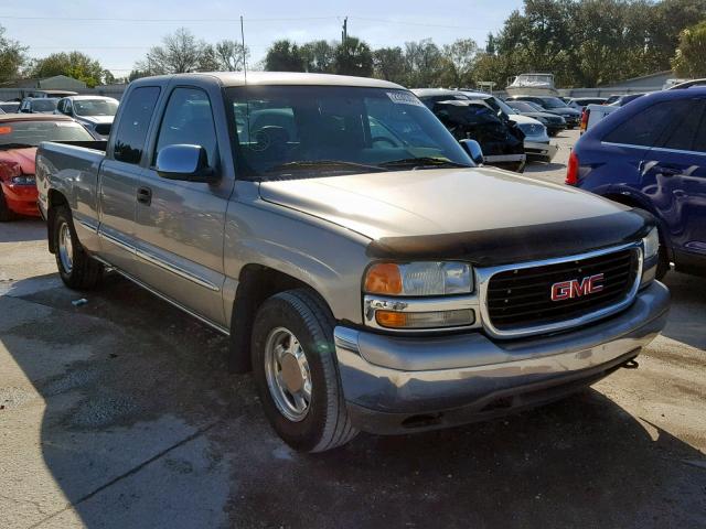 1GTEC19T5XZ529529 - 1999 GMC NEW SIERRA BEIGE photo 1