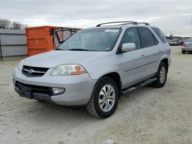 2HNYD18613H511166 - 2003 ACURA MDX TOURIN SILVER photo 2