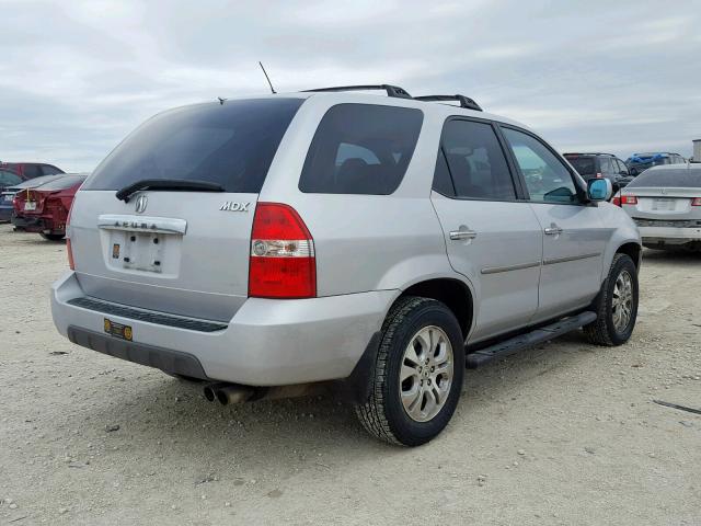 2HNYD18613H511166 - 2003 ACURA MDX TOURIN SILVER photo 4