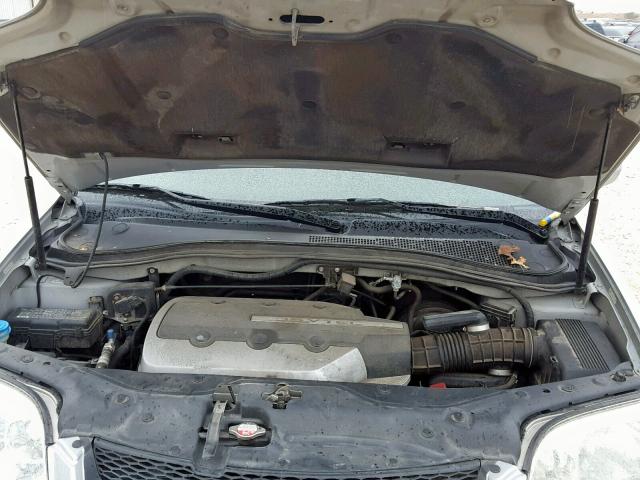 2HNYD18613H511166 - 2003 ACURA MDX TOURIN SILVER photo 7