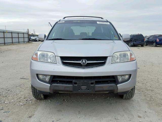 2HNYD18613H511166 - 2003 ACURA MDX TOURIN SILVER photo 9