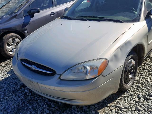 1FAFP55263G136650 - 2003 FORD TAURUS SES TEAL photo 9