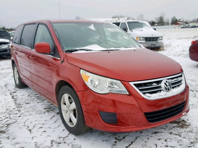 2V8HW34159R500099 - 2009 VOLKSWAGEN ROUTAN SE RED photo 1