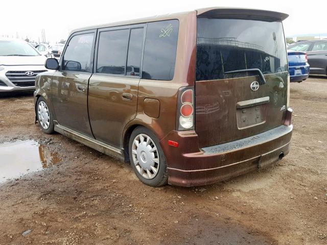 JTLKT334364127542 - 2006 TOYOTA SCION XB Күлгін фото 3