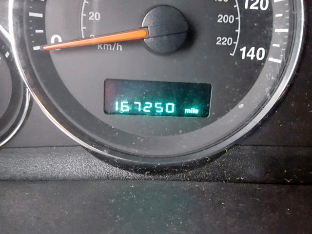 1J8HG48K17C510225 - 2007 JEEP COMMANDER Tünd qırmızı foto 8