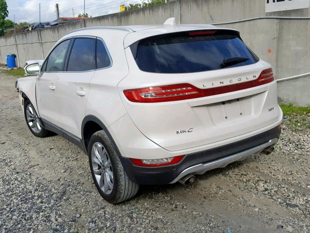 5LMCJ2C93HUL12097 - 2017 LINCOLN MKC SELECT WHITE photo 3