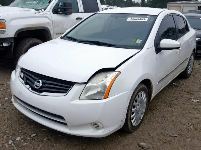 3N1AB6AP7AL705916 - 2010 NISSAN SENTRA 2.0 WHITE photo 2