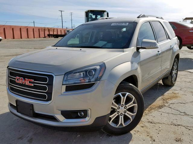 1GKKRRKD4GJ335192 - 2016 GMC ACADIA SLT TAN photo 2