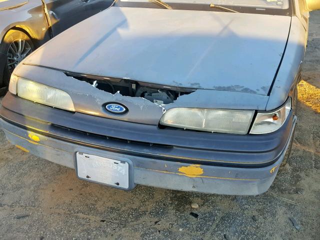 2FACP75W8NX181345 - 1992 FORD CROWN VICT GRAY photo 9