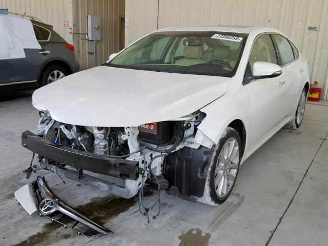 4T1BK1EB8EU101284 - 2014 TOYOTA AVALON BAS WHITE photo 2