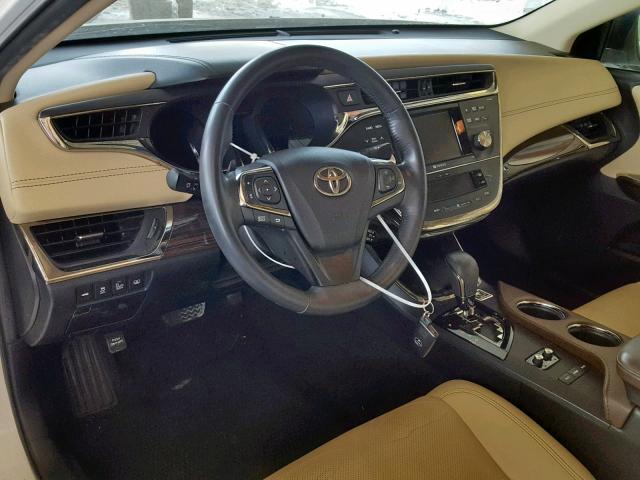 4T1BK1EB8EU101284 - 2014 TOYOTA AVALON BAS WHITE photo 9